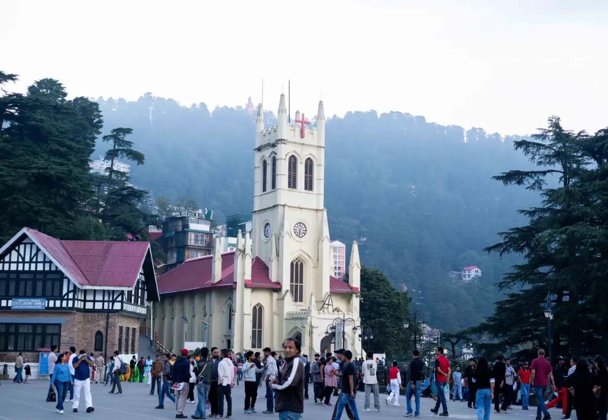 Ruta de Shimla hacia Manali
