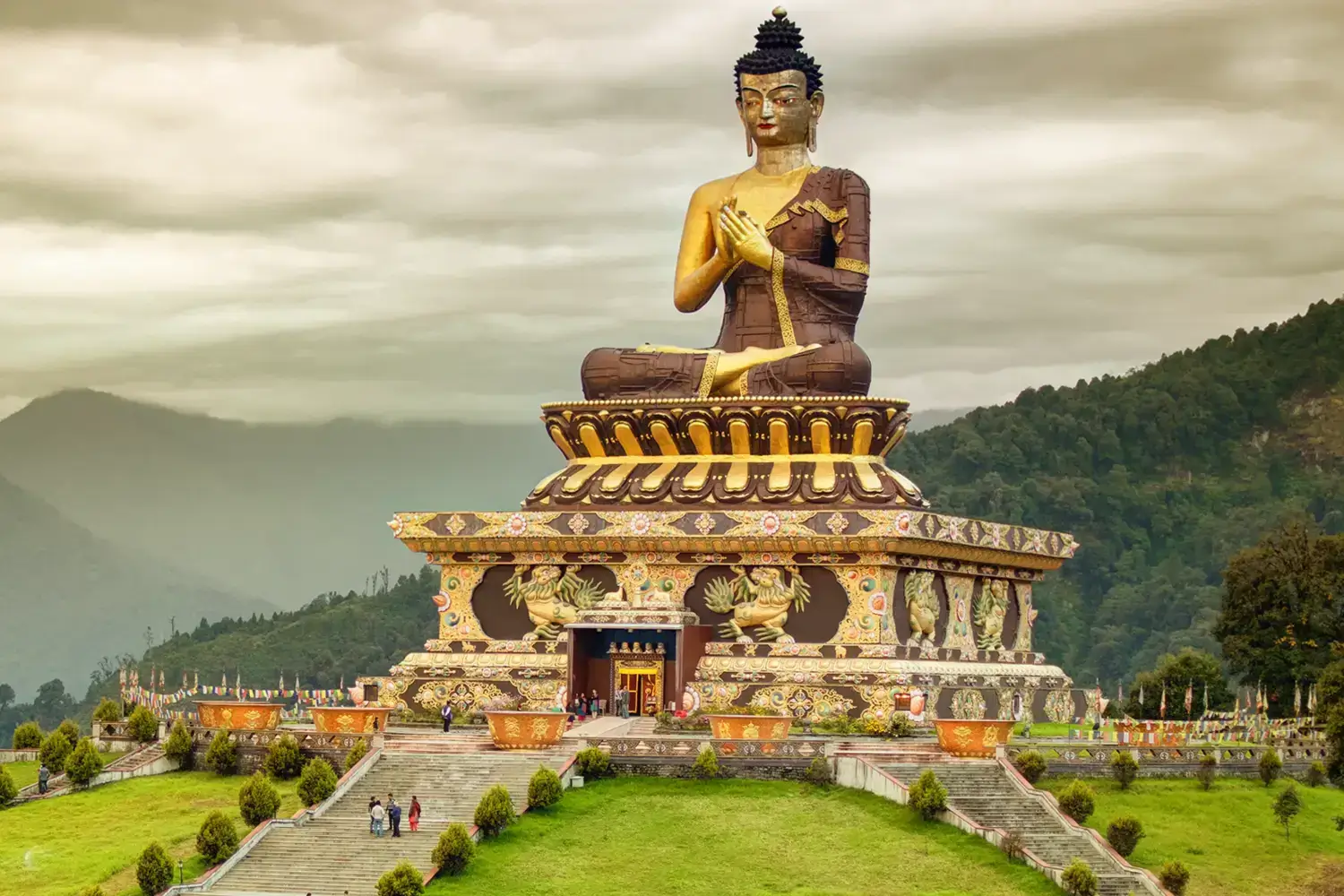 Carreteras de montaña en Sikkim