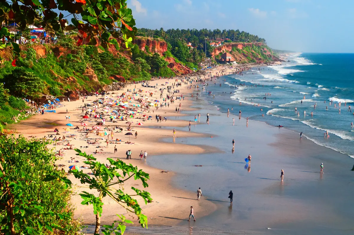 Día de descanso en Varkala