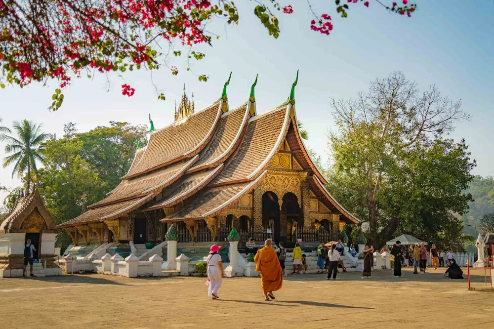 Viaje de 8 días por Vientián Luang Prabang Pakse Vat Phou y 4000 Islas