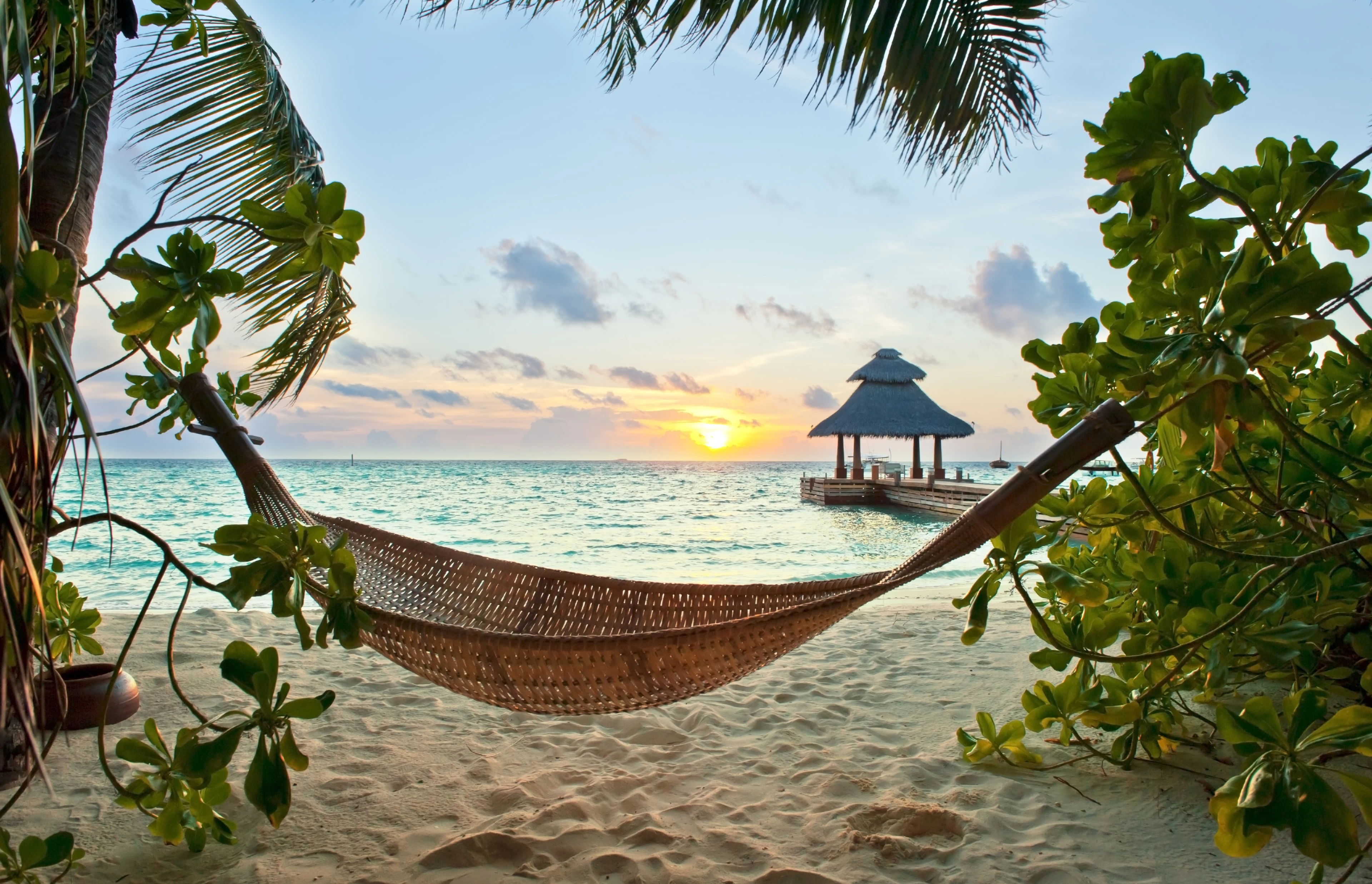 Día libre en un resort del atolón de Malé
