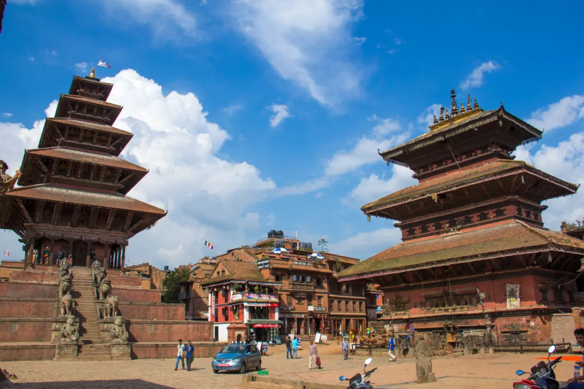 Viajes a la ciudad histórica de Bhaktapur Nepal