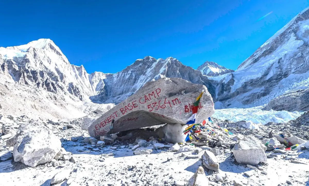 Everest Base Camp en este itinerario